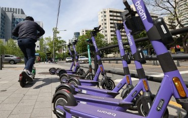 Unlicensed E-scooter Drivers to Face 100,000 Won Fine