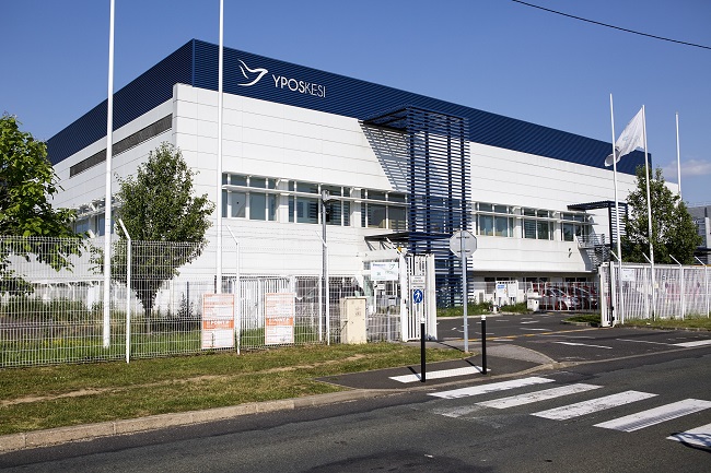 The production facility of Yposkesi, a France-based Contract Development and Manufacturing Organization (CDMO) specializing in cell and gene therapies, is seen in this photo provided by SK Inc., a major shareholder of the French bio firm on June 14, 2021.