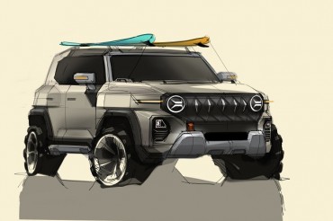 SsangYong Unveils Design Sketch of New SUV