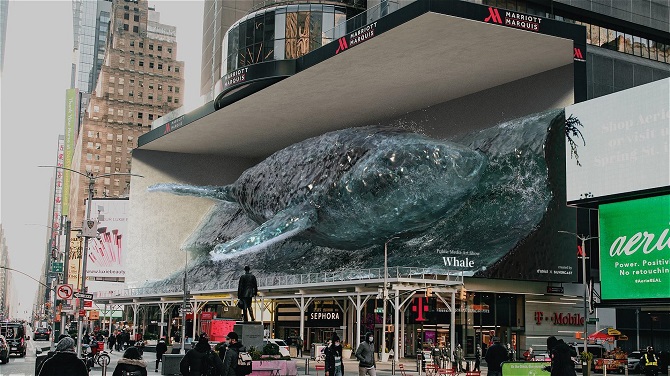 Korean Media Art Unit to Showcase Digital Waterfall at Times Square