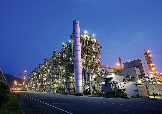 LG Chem Ltd.'s chemical factory in Seosan, South Chungcheong Province, is seen in this photo provided by the company on Aug. 19, 2021.
