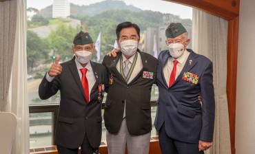 Colombian Veterans of Korean War Receive State Medals from S. Korea