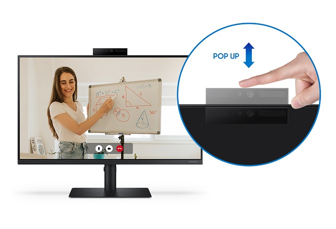 Samsung Releases New Monitor Designed for Video Conferences