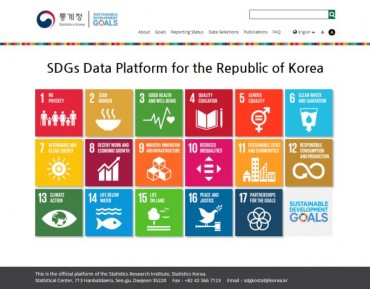 Statistics Agency Opens English Service of Data Platform on SDGs