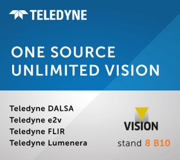 Teledyne to Showcase Comprehensive Portfolio of Industrial and Scientific Imaging Technology at Vision 2021