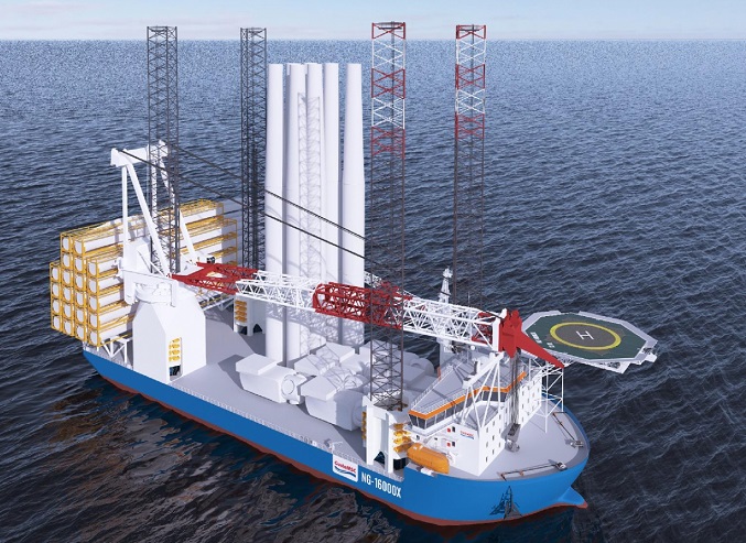 Daewoo Shipbuilding Adding Smart Ship Solution to Wind Turbine Installation Vessel