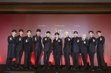 Boy Band Seventeen Eyes Billboard No. 1 with New EP ‘Attacca’