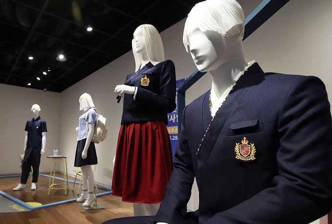 korean high school uniform