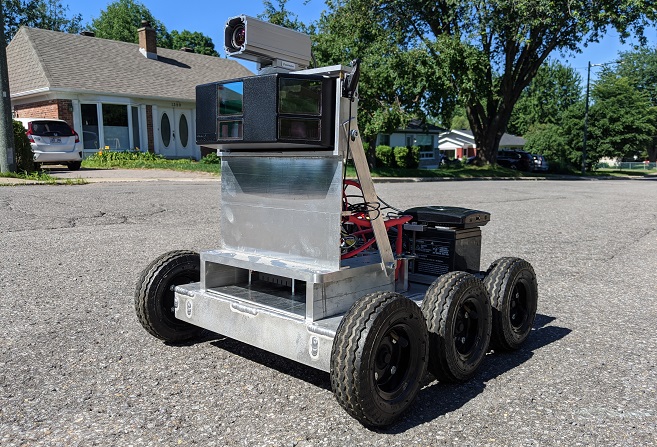 Live from the Autotech Council Science Fair, come meet Wheel-E™, LeddarTech's curbside detection robot which highlights the features of the LeddarTech development platform.
