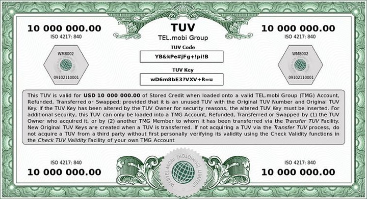 Webtel.mobi Clarifies the Differences Between Its TUV Digital Currency and Cryptocurrencies