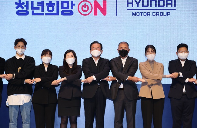 Hyundai Motor Pledges to Create 46,000 Youth Jobs over Next 3 yrs
