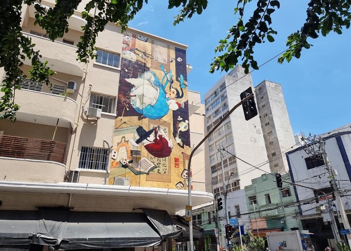 Korea Town in Sao Paulo Becomes Exhibition Site for Korean Traditional  Paintings