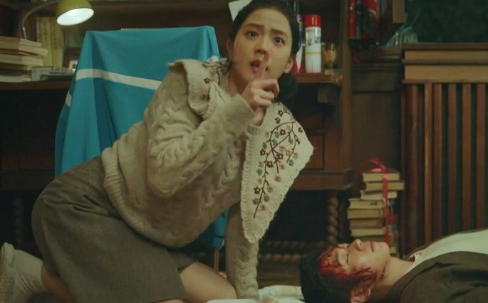 This image provided by JTBC sows a scene from "Snowdrop."