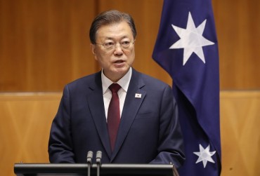 Moon Says S. Korea Not Considering Diplomatic Boycott of Beijing Olympics