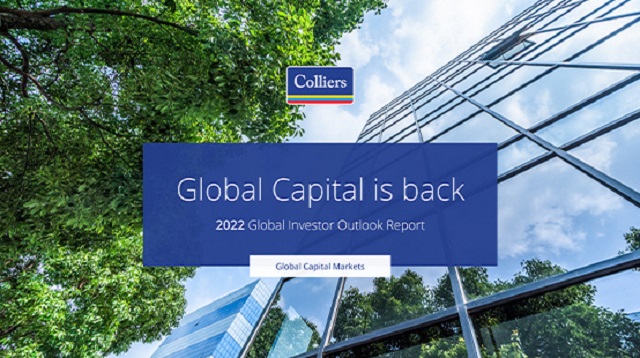 The 2022 Global Investor Outlook is Colliers' in-depth exploration of investor sentiment, strategies, and the forces set to shape real estate markets around the world.
