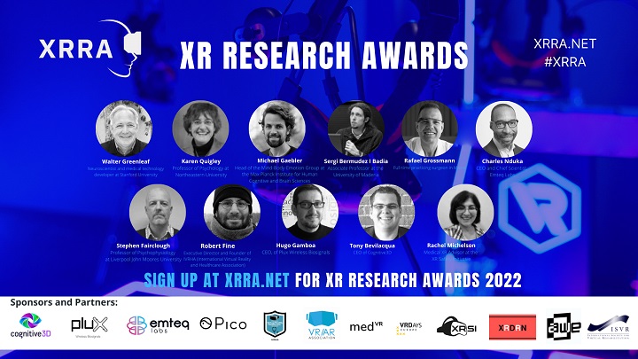 Announcing Winners of the €50,000 XR Research Awards and Open Call for New Applicants