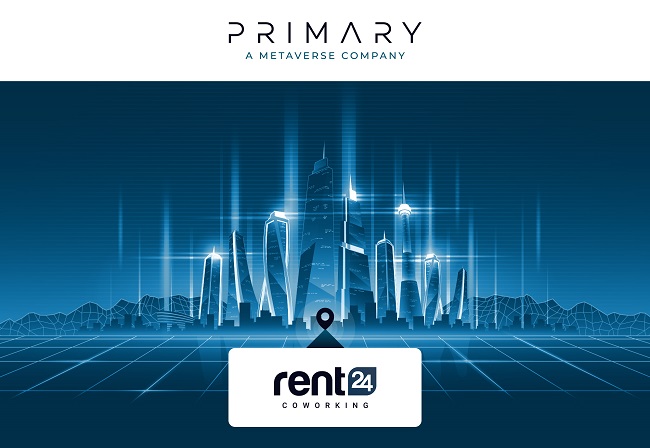Rent24, Europe’s Leading Flexible Workspace Provider, About to Open Its First Location in the Metaverse with Primary.io
