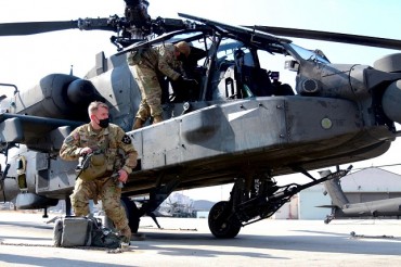 U.S. Says Deployment of Latest Apache Helicopters to S. Korea Complete