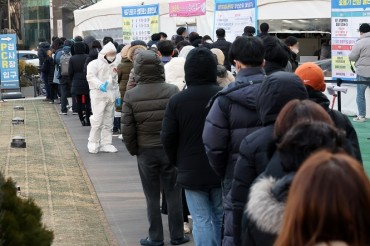 S. Korea Reports More than 100,000 COVID-19 Cases for 2nd Day amid Omicron Spread
