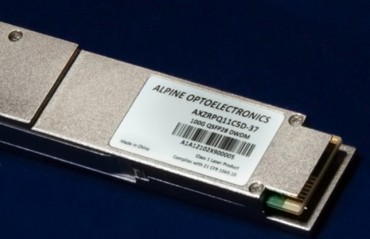Alpine Optoelectronics Announces General Availability of its Single-Wavelength 100G DWDM QSFP28 PAM4 Transceiver for 100km Interconnects
