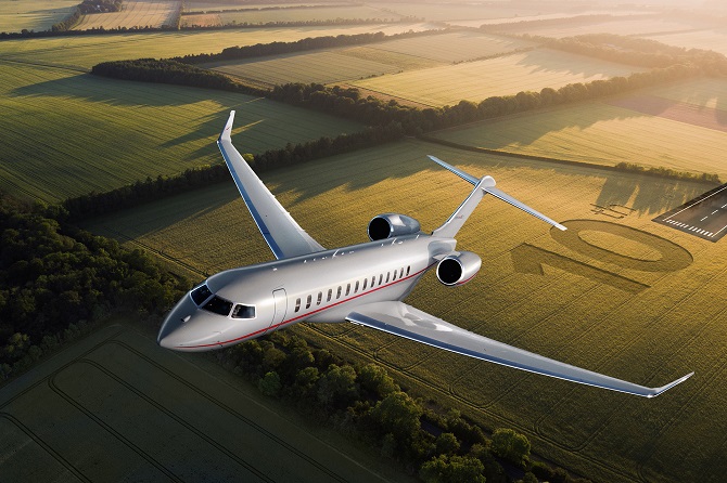 Celebrating the Delivery of VistaJet 10th, and Bombardier’s 100th, Global 7500 Business Jet