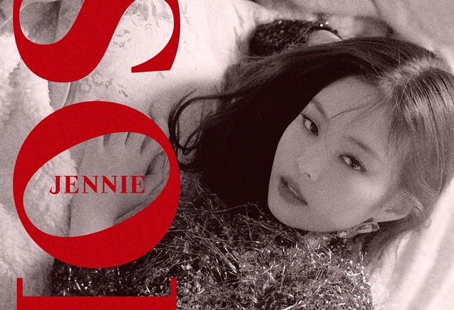 This image provided by YG Entertainment celebrates "Solo" by BLACKPINK member Jennie having surpassed 800 million views on YouTube.