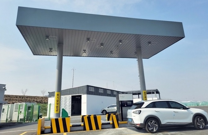 S. Korea’s First Biogas Hydrogen Fueling Station Opens