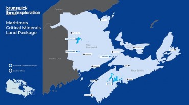 Brunswick Exploration Acquires Additional Lithium and Tin Properties in Nova Scotia
