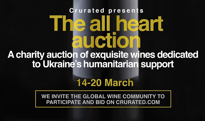Crurated Partners with More than 50 World Renowned European Winemakers to Raise Funds for Ukraine Relief Efforts