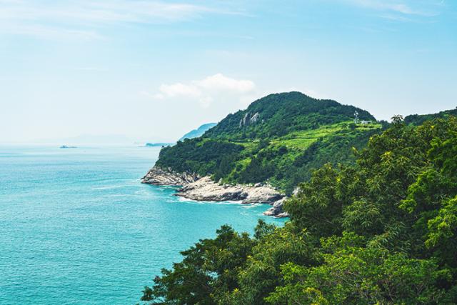 This photo provided by the Korea Tourism Organization shows Geumo Island near the southern coastal city of Yeosu.