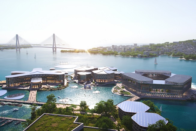 Busan Partners with UN-Habitat, Oceanix for Floating City Project