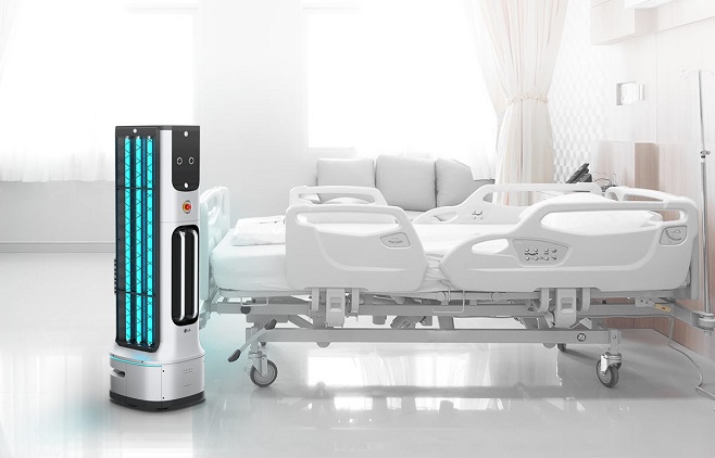 LG Electronics Rolls Out Non-contact Disinfection Robot