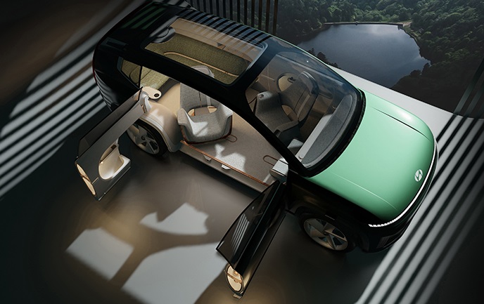 This photo provided by Hyundai Motor Group shows the carmaker's Mobility Ondol concept.