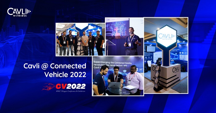 Cavli Wireless Showcases the Next Generation of Connected Mobility Tech at CV 2022, India