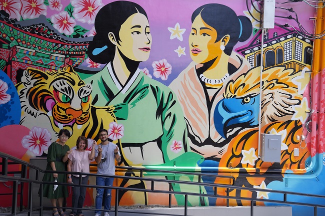 Korean-Filipino Cultural Exchange Mural Unveiled at Korean Cultural Center