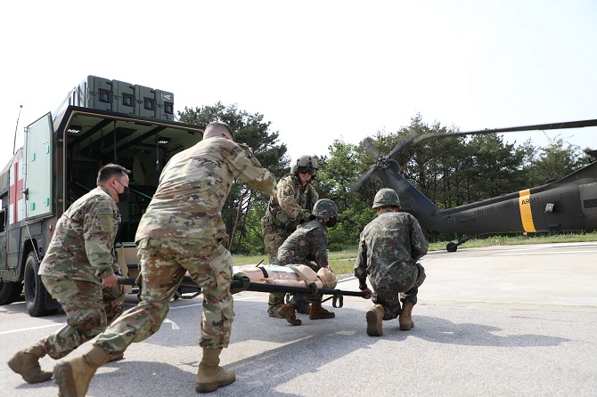 S. Korea, U.S. Resume Combined Medical Support Exercise