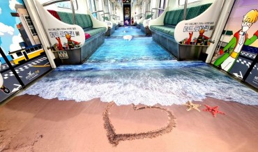 Busan Brings the Sea to Subway Cars, Buses