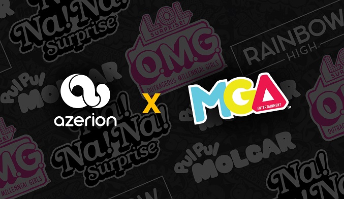 Azerion launches a content partnership to provide fans of L.O.L. Surprise! O.M.G.™, Rainbow High™ and Na! Na! Na! Surprise™ the perfect combination of brand immersion and entertainment