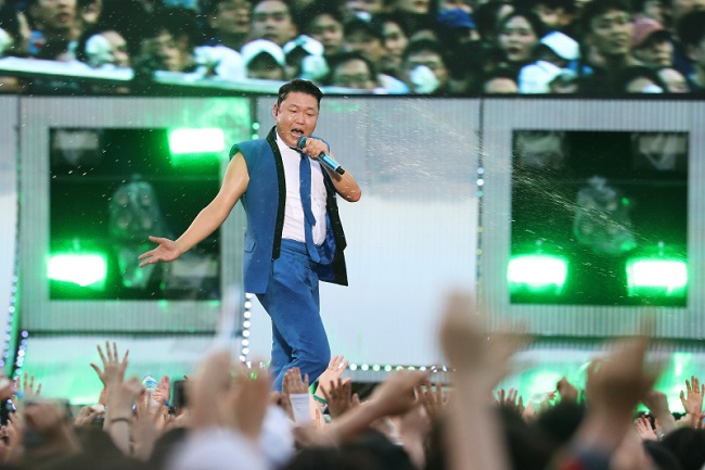 Psy’s Summer Concert Series Criticized for Wasting Water amid Severe Drought