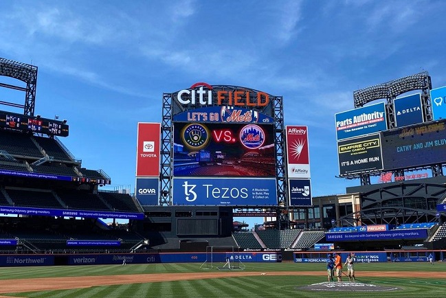 Samsung Features Prominently in New York Mets’ Ballpark Renovation