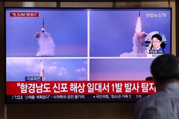 N. Korea Fires 8 Short-range Ballistic Missiles Toward East Sea