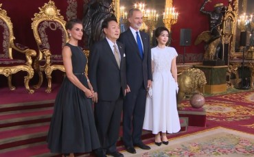 First Lady Kim, Queen Letizia of Spain Talk K-beauty, Being the Same Age