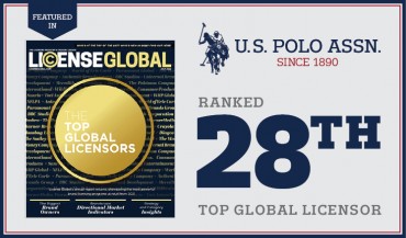 U.S. Polo Assn. Remains One of the Largest Sports Licensors and Climbs to 28th Overall in License Global’s Prestigious ‘Top Global Licensors’