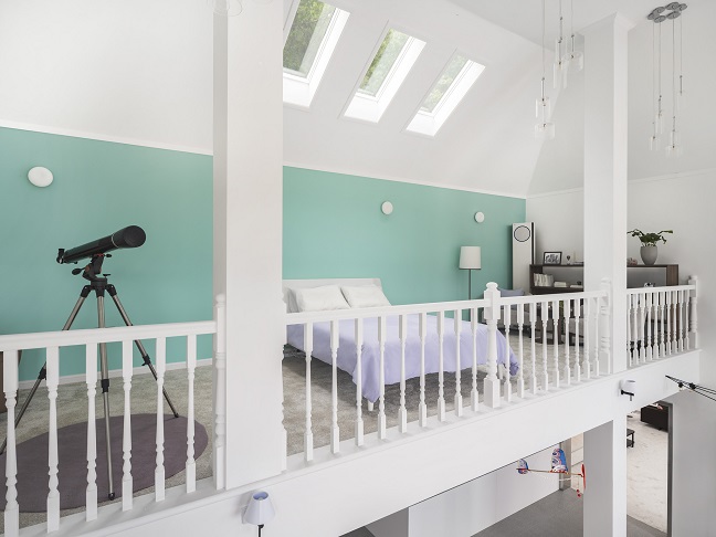 The bedroom inside Airbnb's IN THE SOOP BTS estate, located in Pyeongchang, Gangwon Province, is shown in this photo provided by Airbnb on July 26, 2022.