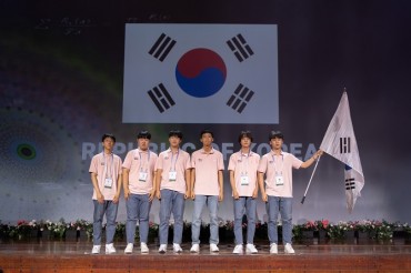 S. Korea Ranks 2nd at Int’l Youth Math Competition