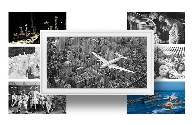 LIFE Picture Collection is a visual archive of the 20th century, capturing more than 10 million photographs of historically significant figures and moments in time. (image: Samsung Electronics Co.)
