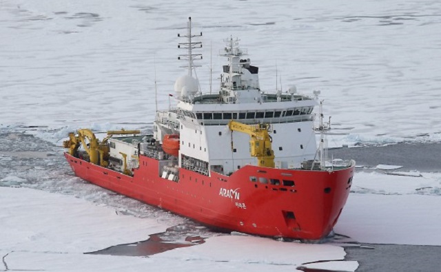 S. Korean Icebreaker Begins 13th Arctic Mission