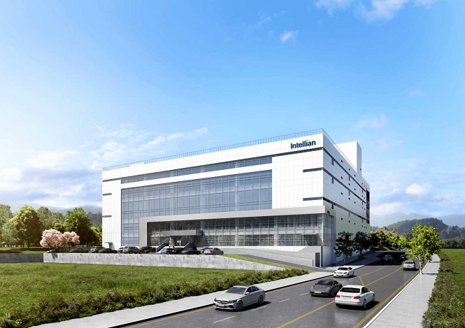 Intellian Technologies' upcoming second factory in Pyeongtaek, South Korea. (image: Intellian)