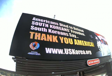Billboards Thank Korean War Veterans on American Roads