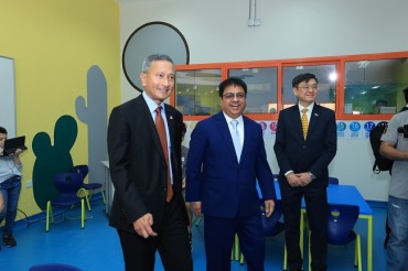 Singapore Minister Presides Over Opening Ceremony of One World International School Riyadh